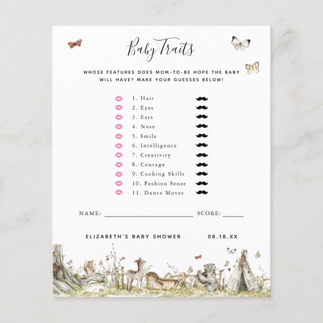 Baby-Tracks | Baby Showspiel (Vorderseite)