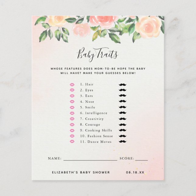 Baby-Tracks | Baby Showspiel (Vorderseite)