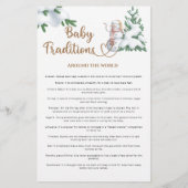 Baby Traditionen Winter Baby Duschspiel (Rückseite)