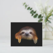 Baby-Trägheit Postkarte (Stehend Vorderseite)