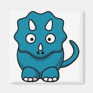 Baby Triceratops Magnet