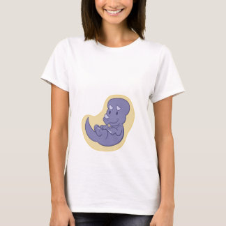 Baby Triceratops Maternity Shirt