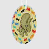 Baby Triceratops Ornament (Vorderseite)