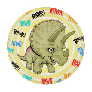 Baby Triceratops Schneidebrett