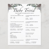 Baby Trivia Winter Baby Showspiel (Vorderseite)