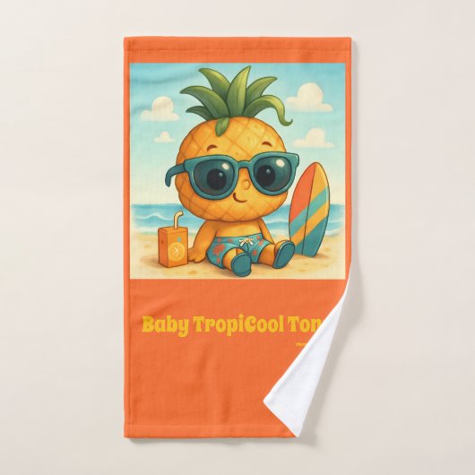 Baby TropiCool Tony - Pineapple Empire   Badhandtuch Set (Handtuch)