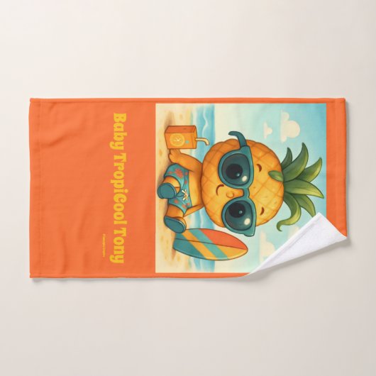 Baby TropiCool Tony - Pineapple Empire Badhandtuch Set (Handtuch)