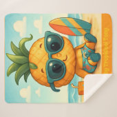 Baby TropiCool Tony - Pineapple Empire  Sherpadecke (Vorderseite (Horizontal))