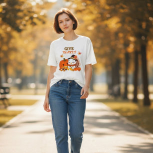 Baby Truthahn und Kürbis feiern Thanksgiving  T-Shirt