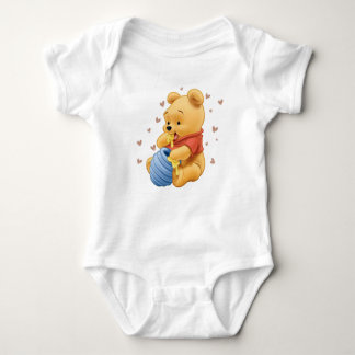 Baby Tshirt Honig Bär