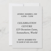 Baby Turtle 1. Geburtstag Einladung (Rückseite)