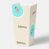 Baby Turtle Dusche Fevor Boxes Geschenkschachtel (Rückseite)