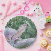 Baby Turtle Happy Birthday Pappteller (Party)