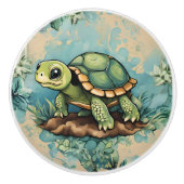Baby Turtle Keramikknauf (Vorderseite)