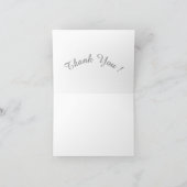 Baby Turtle Vielen Dank Dankeskarte (Innenseite)