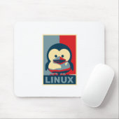 Baby Tux Linux Mousepad (Mit Mouse)