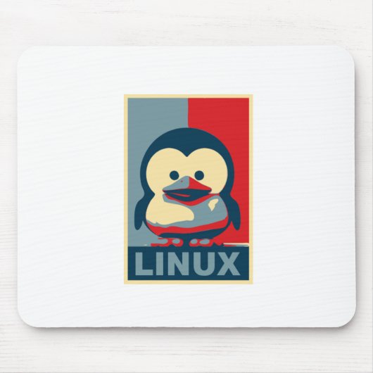 Baby Tux Linux Mousepad (Vorne)