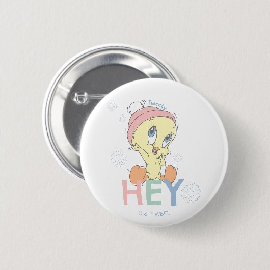 Baby TWEETY™ Hey Snow Button (Vorne & Hinten)