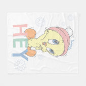 Baby TWEETY™ Hey Snow Fleecedecke (Vorderseite (Horizontal))