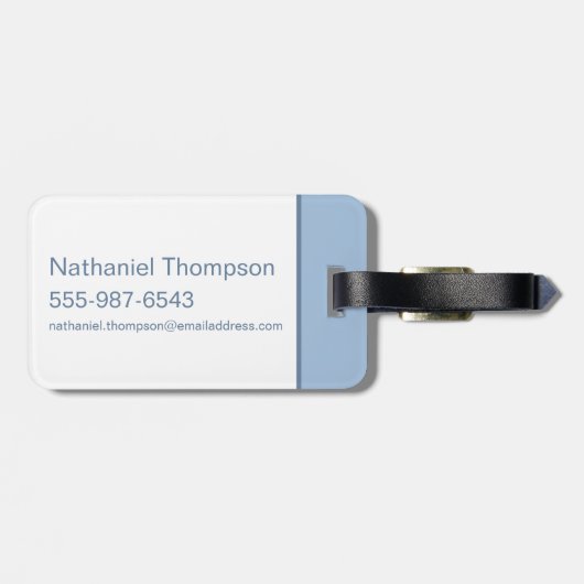 Baby TWEETY™ Hey Snow Gepäckanhänger (Rückseite horizontal)