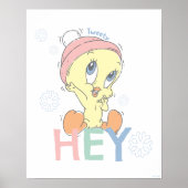 Baby TWEETY™ Hey Snow Poster (Vorne)