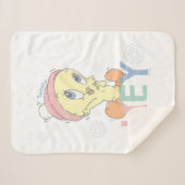 Baby TWEETY™ Hey Snow Sherpadecke (Vorderseite (Horizontal))