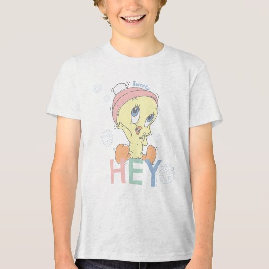 Baby TWEETY™ Hey Snow Tri-Blend Shirt (Vorderseite)