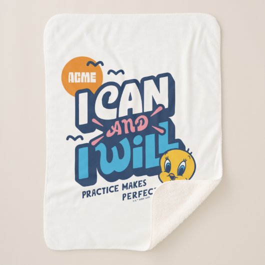 Baby TWEETY™ - Ich kann und werde Sherpadecke (Vorderseite)