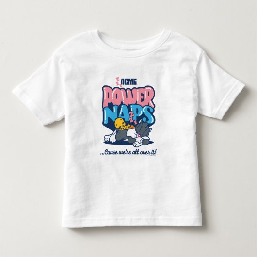 Baby TWEETY™ & SYLVESTER™ Power-Nickerchen Kleinkind T-shirt (Vorderseite)