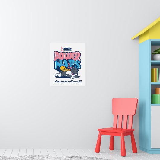 Baby TWEETY™ & SYLVESTER™ Power-Nickerchen Poster (Kinderzimmer 1)