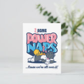 Baby TWEETY™ & SYLVESTER™ Power-Nickerchen Postkarte (Stehend Vorderseite)