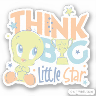 Baby TWEETY™ - Think Big Little Star Aufkleber