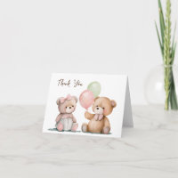 Baby Twin Teddy Bears Vielen Dank