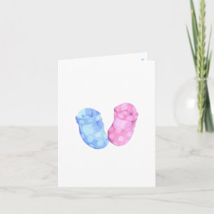 Baby Twins Hintern Note Card Karte