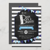 Baby-u. Brunch-Babyparty-Einladung Einladung (Vorne/Hinten)