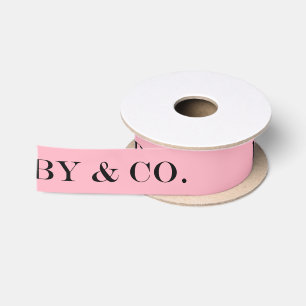 BABY u. Co besprühen rosa Mädchen-Baby-Dusche Satinband