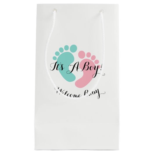 BABY u. Co decken kleines Abdruck-Baby Kleine Geschenktüte (Vorderseite)