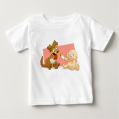 Baby-u. Welpen-Shirt Baby T-shirt (Vorderseite)