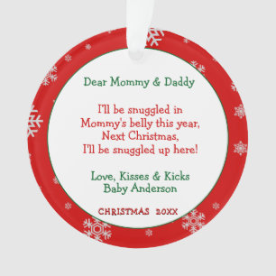 Baby Ultrasound Neue Eltern Ornament