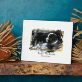 Baby Ultrasound Sonogram Picture erwartend Fotoplatte (Seite)