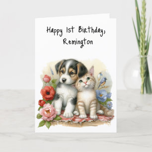 Baby- und Babygratis Geburtstagskarte Dankeskarte