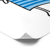 Baby und Ballon Poster (Ecke)