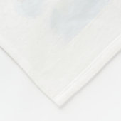 Baby-und Elternteil-Pinguin Fleecedecke (Ecke)