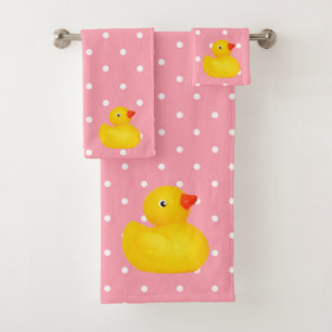 Baby- und Kleinkind-Gummiente-Badehandtuch-Set Badhandtuch Set