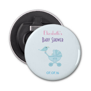 Baby und Mommy Bluebirds Baby Dusche Gefallen Flaschenöffner