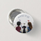 Baby- und Puppy-Baby-Dusche Button (Vorne & Hinten)