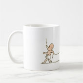 Baby und Storch Kaffeetasse (Links)