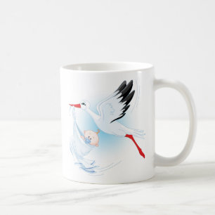 Baby und Stork Kaffeetasse