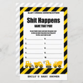 Baby Under Construction Baby Shooting Game PRINTED (Vorne/Hinten)