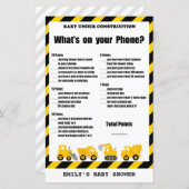 Baby Under Construction Baby Shooting Game PRINTED (Vorne/Hinten)